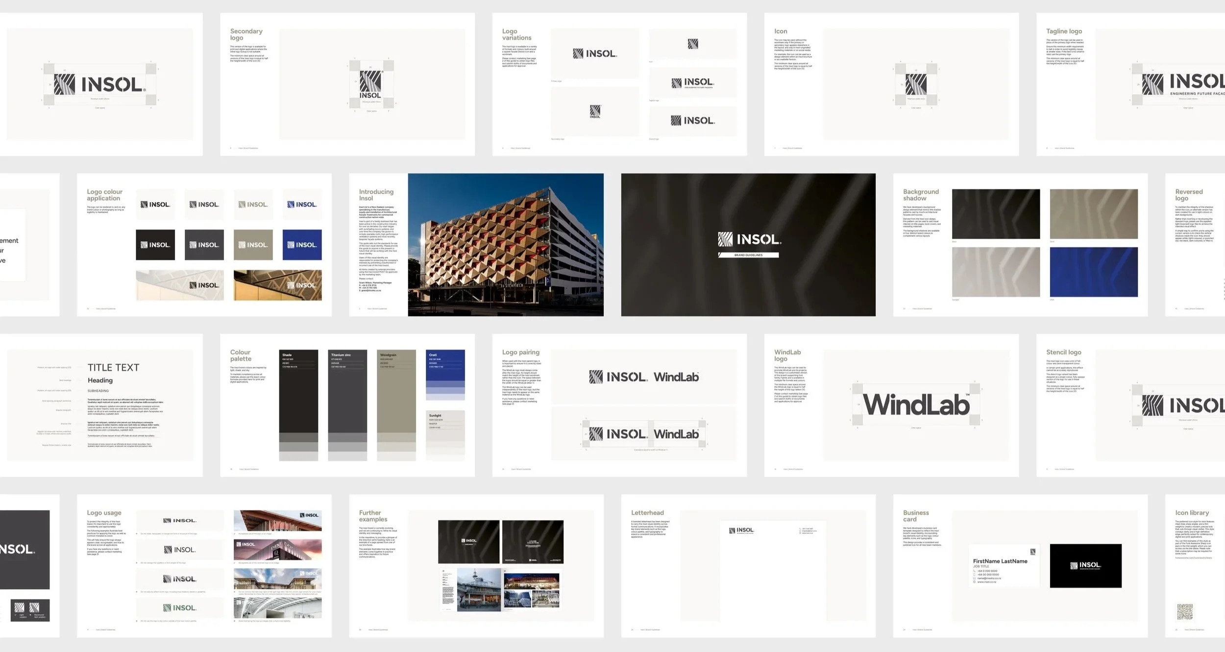 Tailwind helped to unify Insol’s visual language and strengthen the presentation of their projects