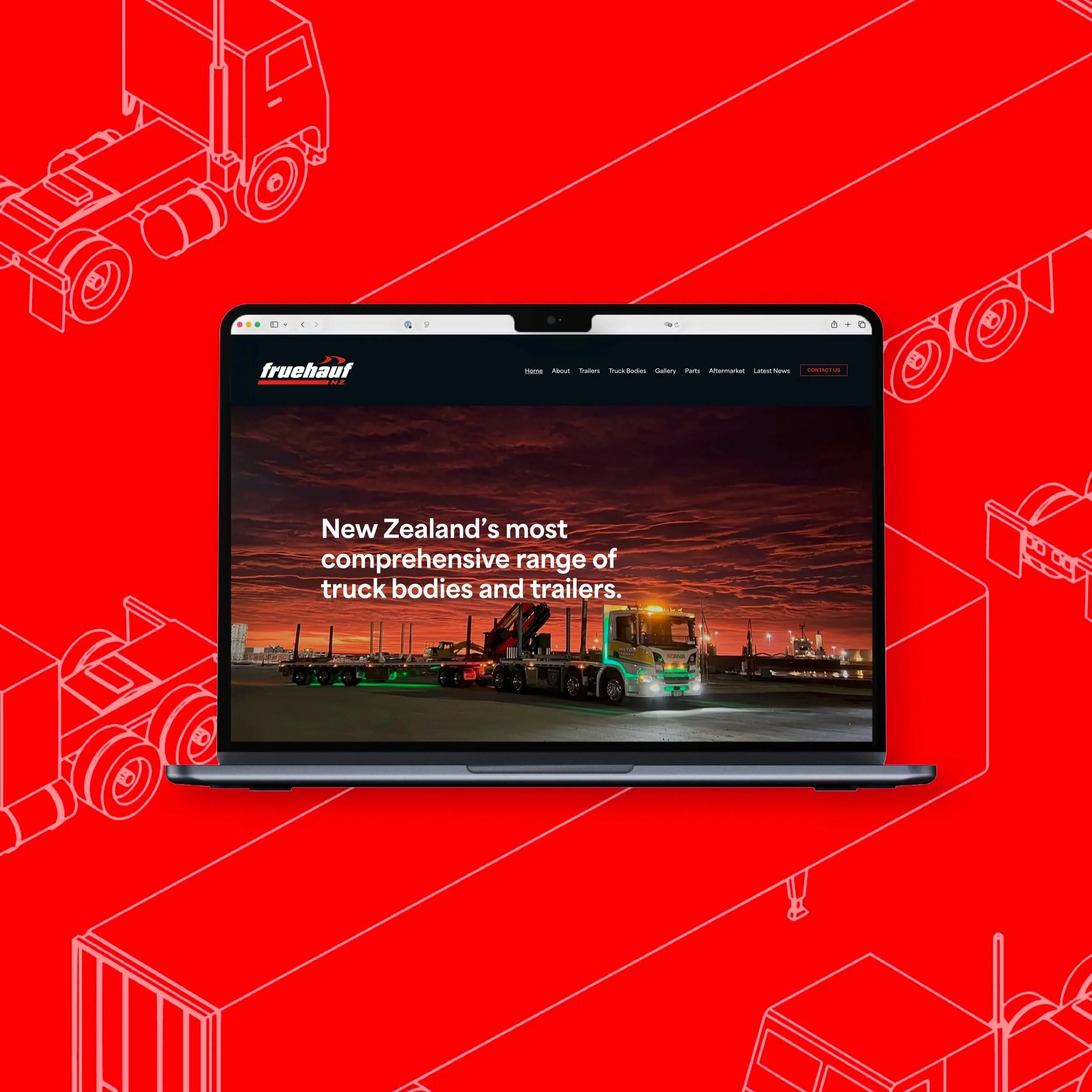 Fruehauf NZ fresh new website 
