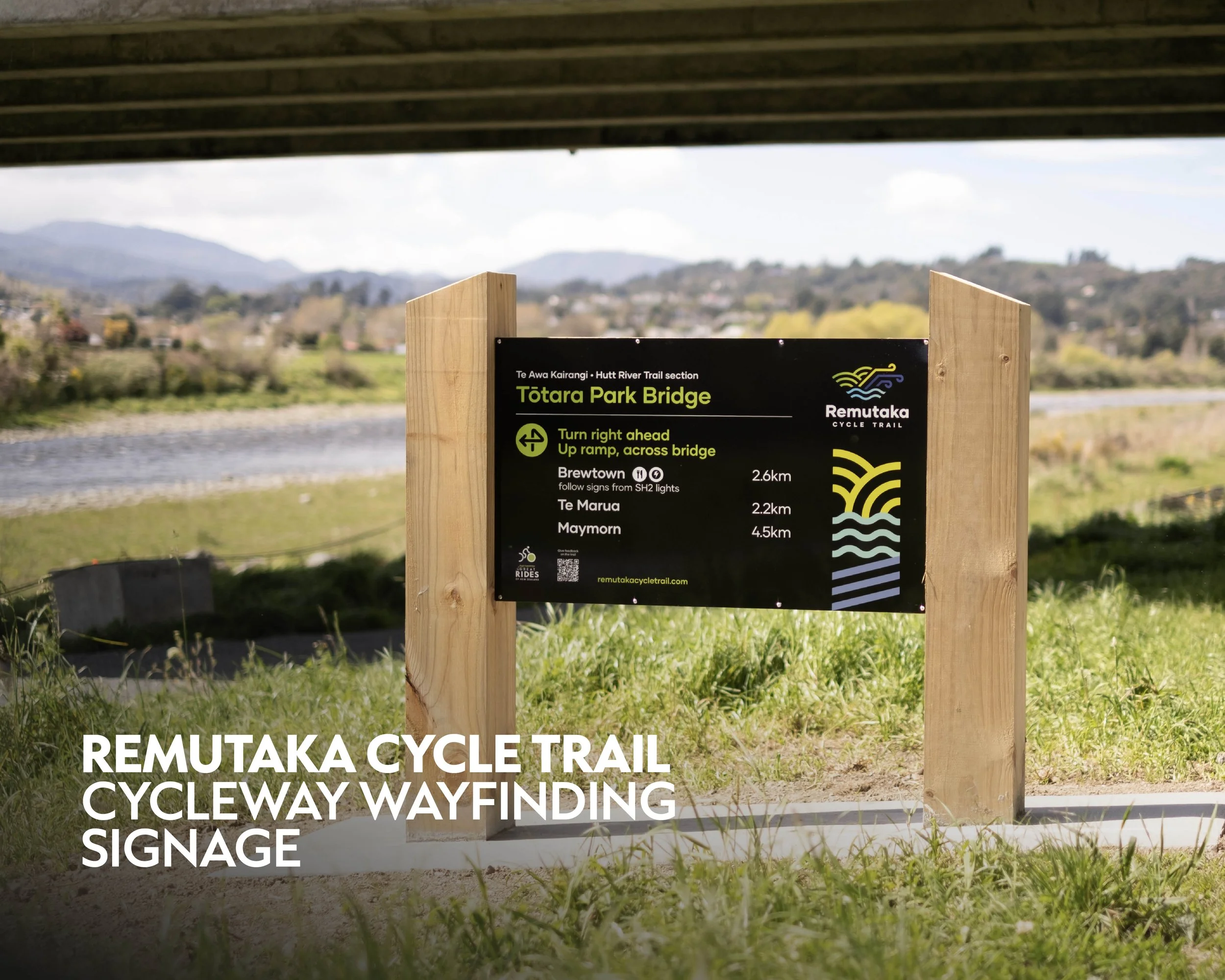 Signage that enhances our enviroment! — Wayfinding signage for Remutaka Cycle Trail