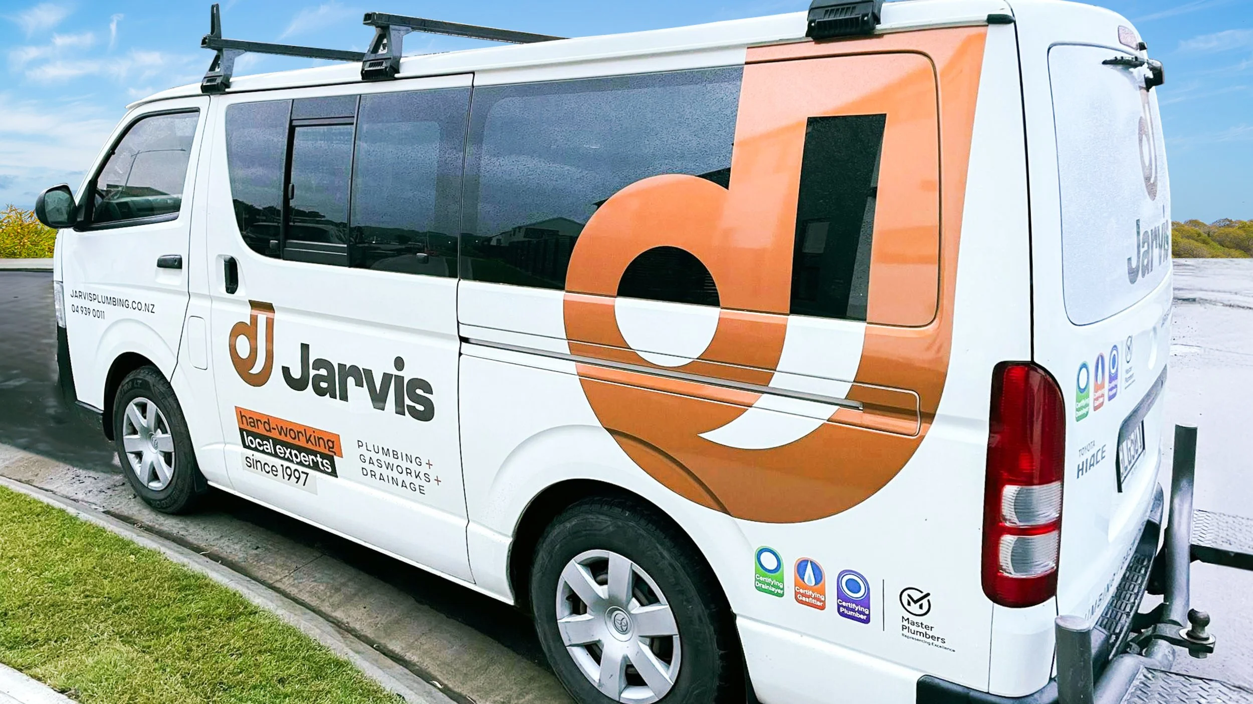 Vehicle graphics for Jarvis Plumbing + Gasworks