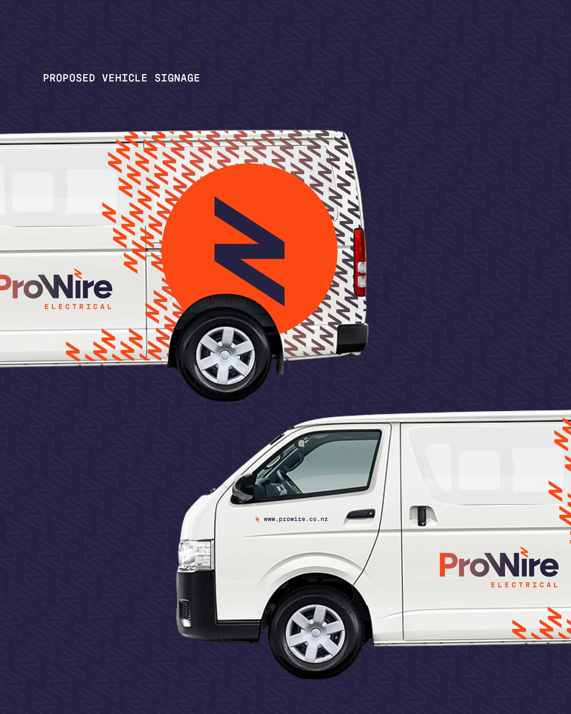 Vehicle graphics for ProWire Electrical