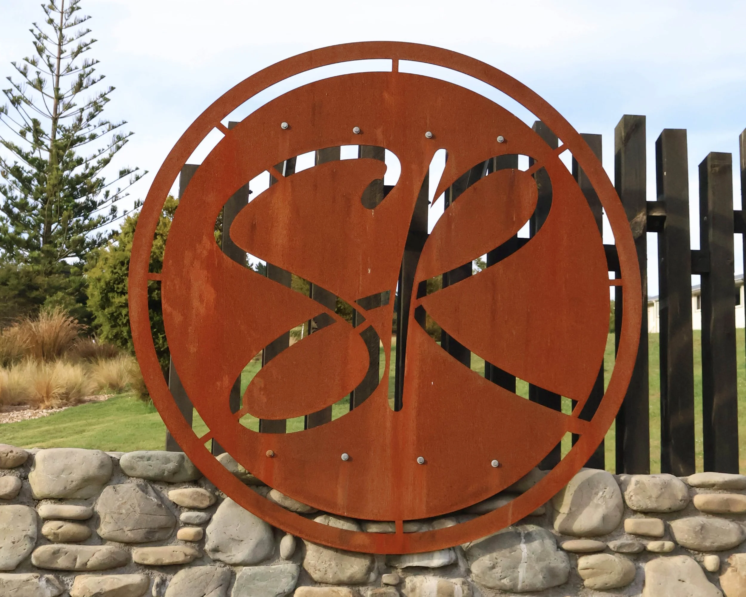 Detailed photo of the Silverstream Retreat Monogram Designed by Tailwind, Upper Hutt Design Studio