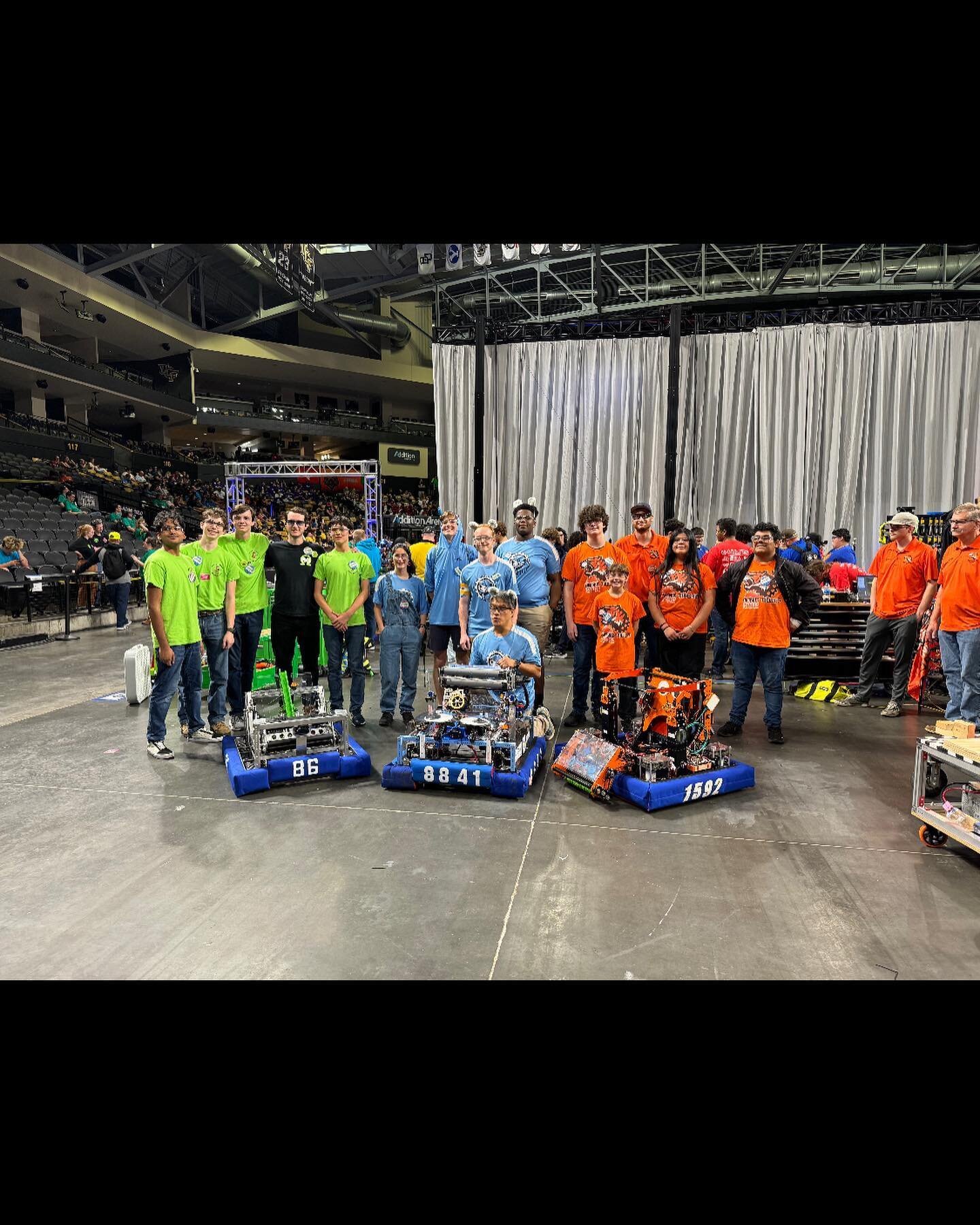 So proud of our team, we ranked 25th out of 61 teams in qualifying and got picked by the 4th seed alliance with Team 8841 OTTER, and Team 86 Team Resistance in the playoffs. We ended up finishing as the 3rd place alliance in eliminations. Thank you t