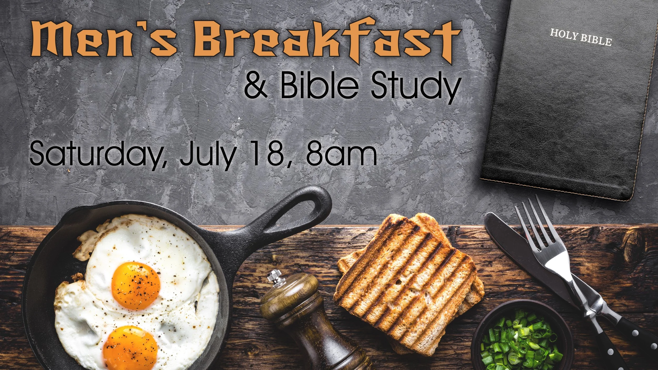 Men's Breakfast - July 18th