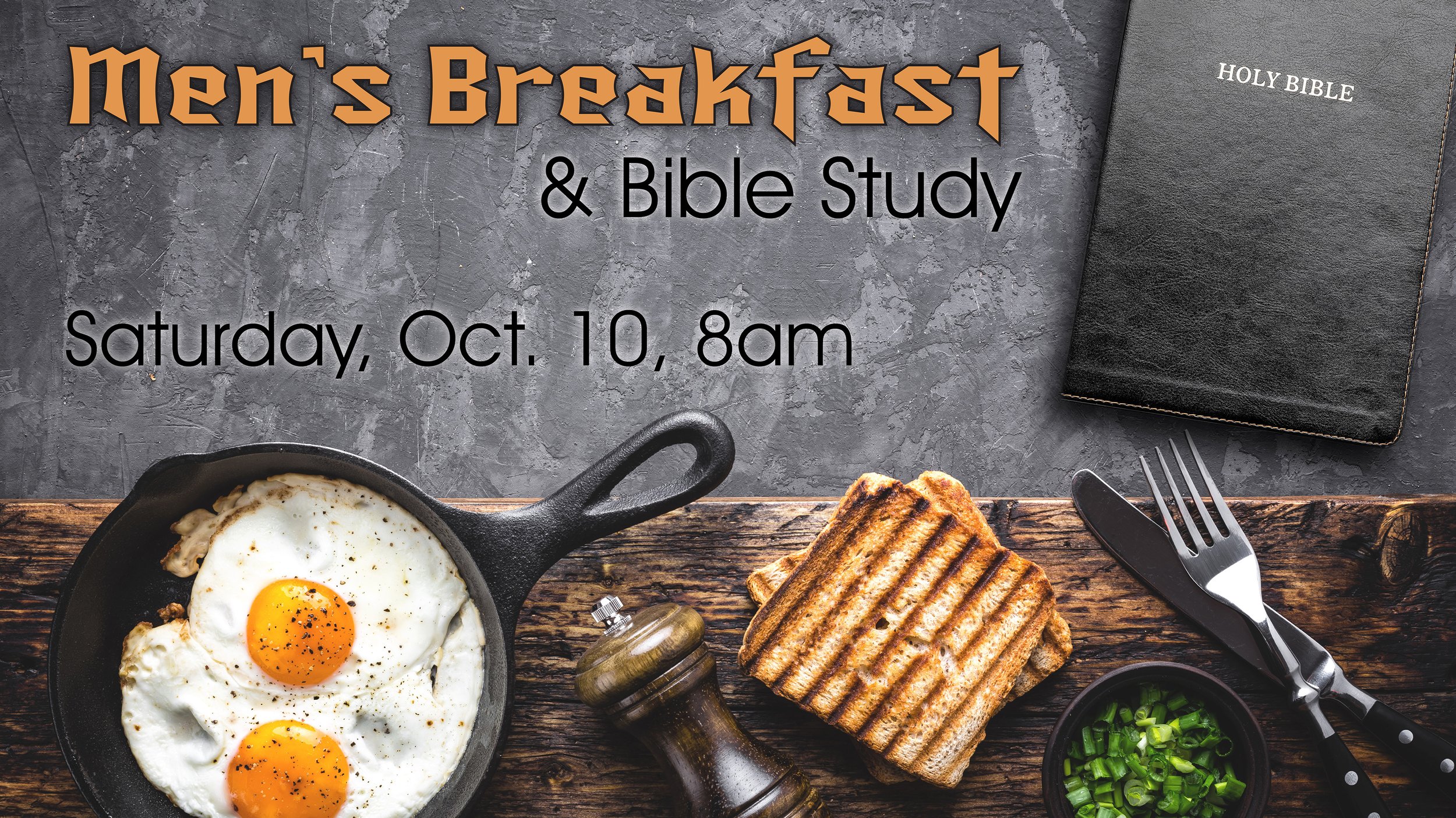 Men's Breakfast - October 10th