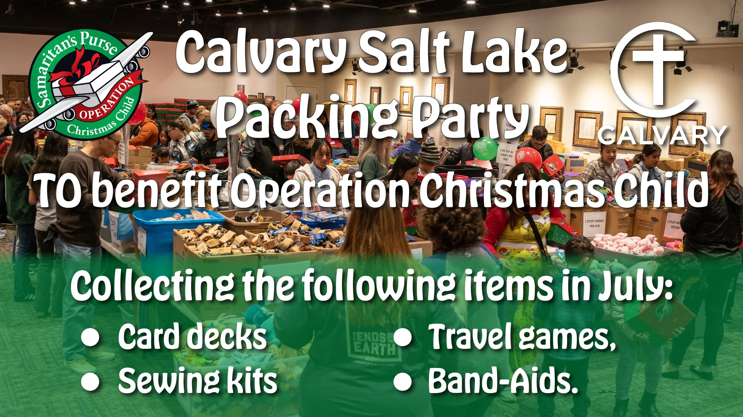 Christmas in July - Operation Christmas Child