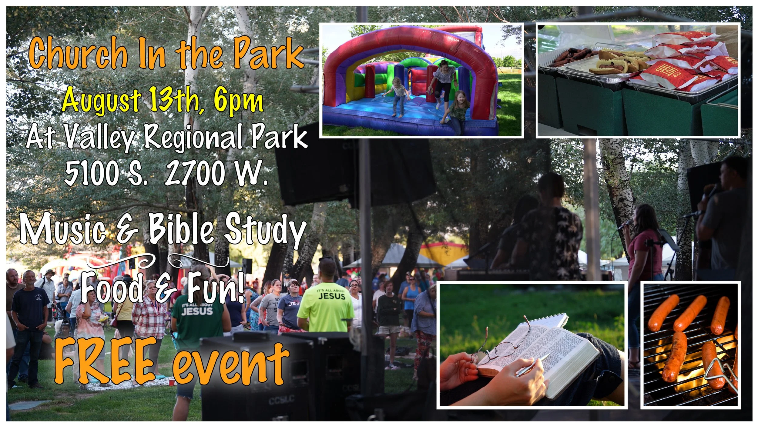 Church in the Park - August 13th