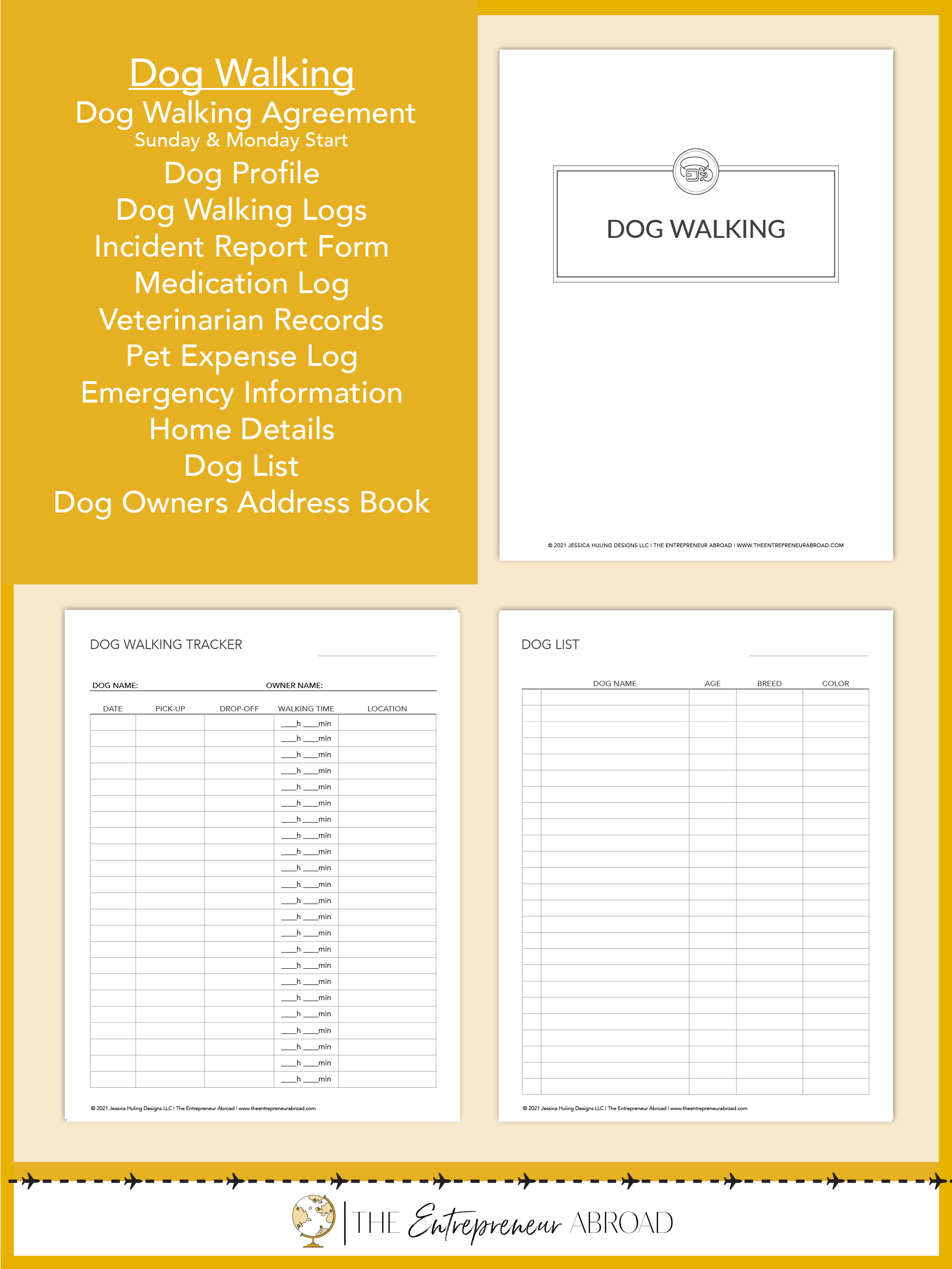 dog-walking-business-planner-plus-pack-the-entrepreneur-abroad