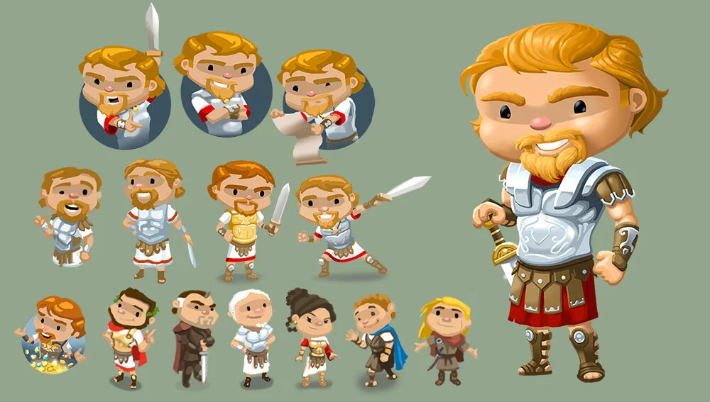 Game Narrator (Character design)