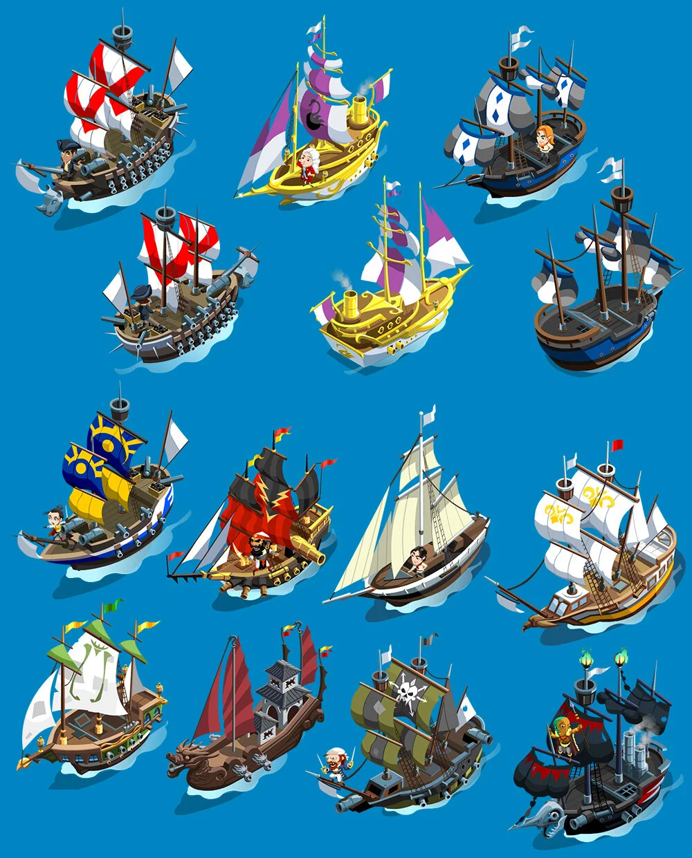 Ship Design and Animations