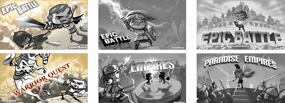 Title Screen and Concept Art 