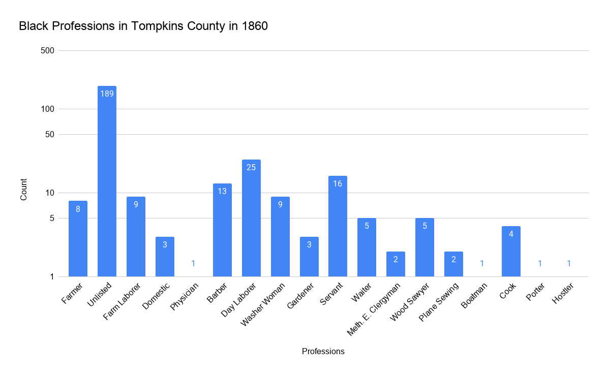 Black Professions in Tompkins County in 1860.png