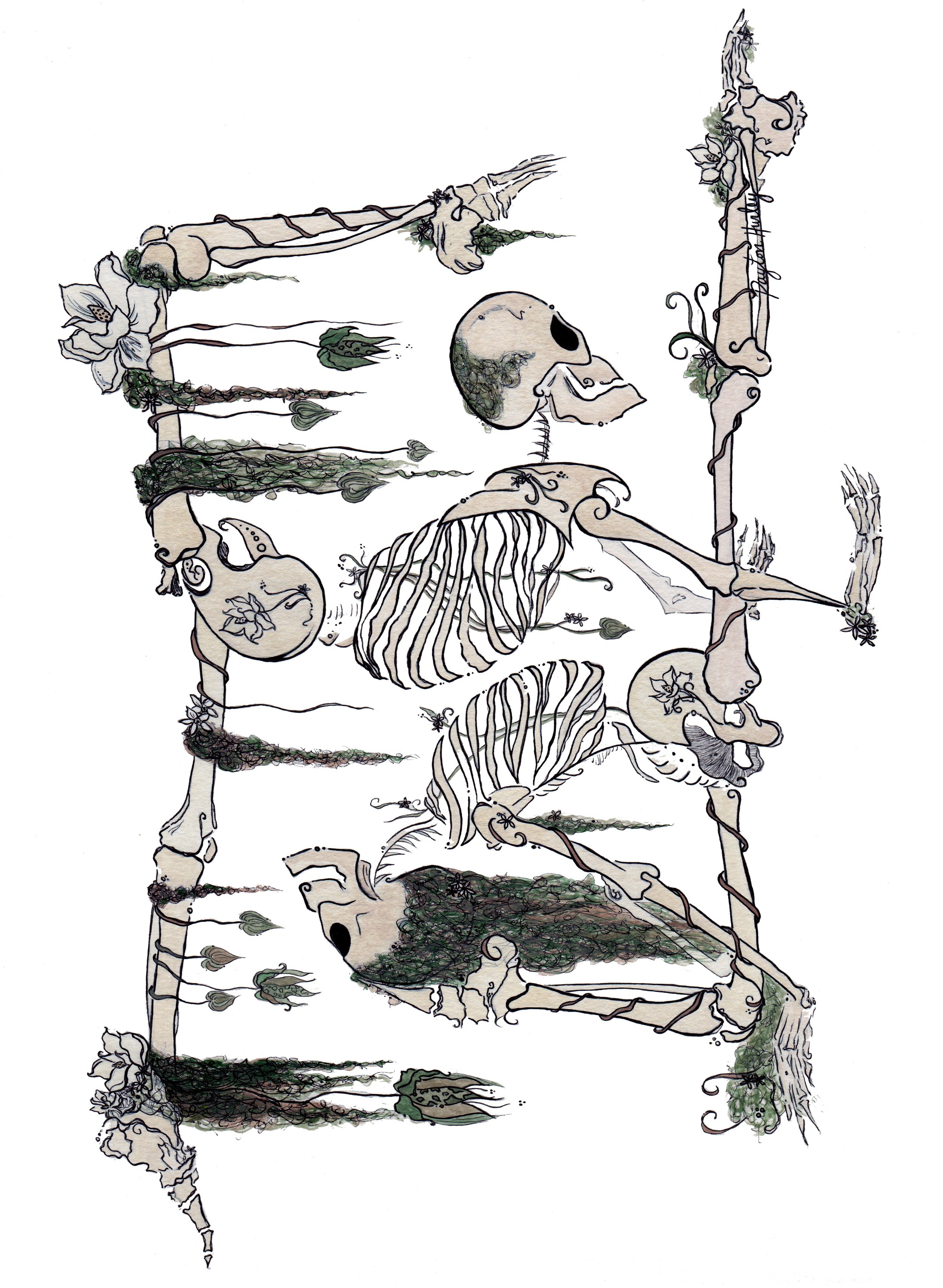 The Spanish Moss Skeletons