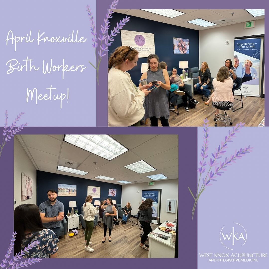 Had a lovely afternoon connecting with many birth workers in the Knoxville area!! Thank you all for joining us! @reissing.health @readynestcounseling @lotusandelm @scruffycitydoula @essentialyogadoula @thetemplehumanperformance @milestonestw @alexgar