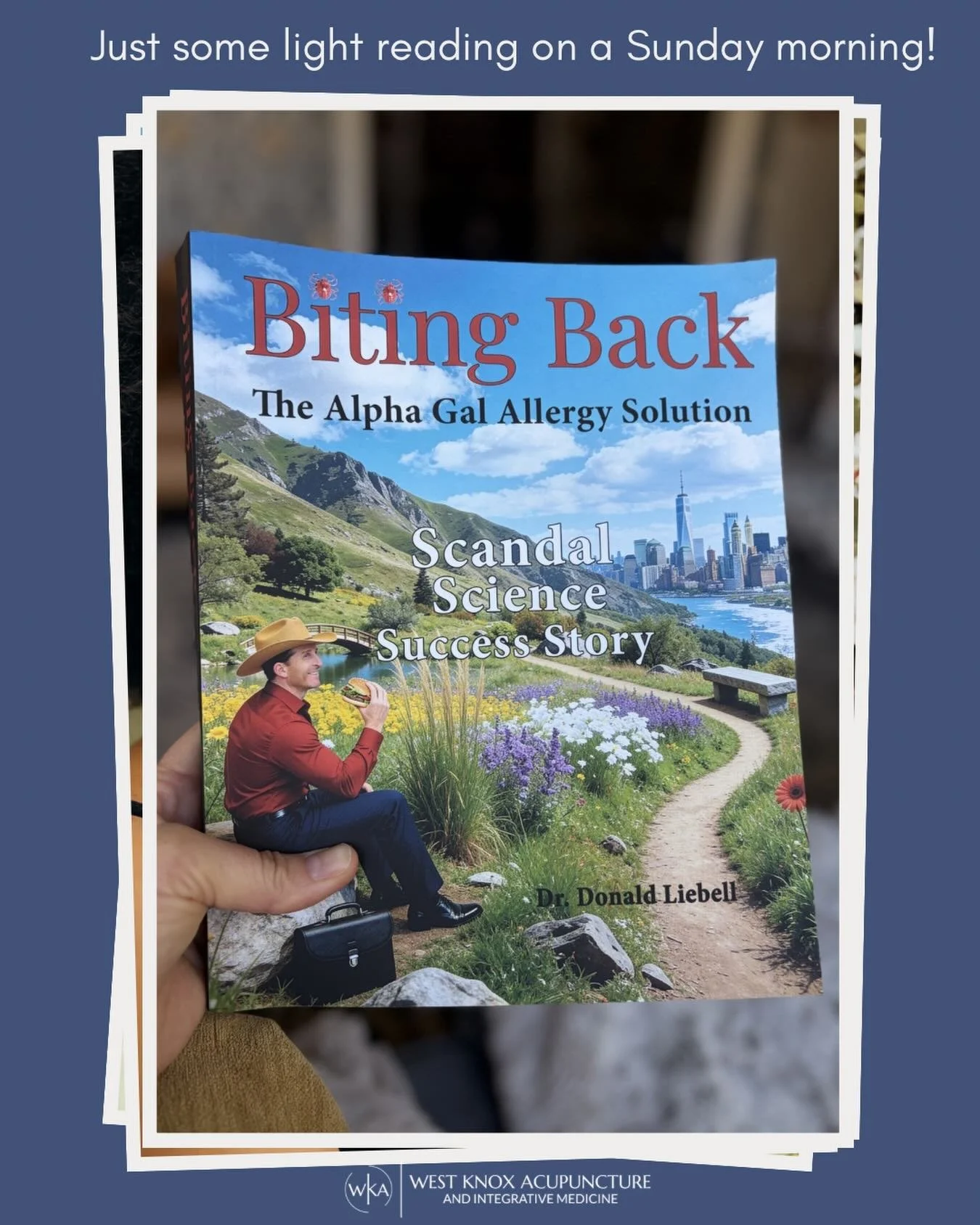 Diving into Dr. Liebell&rsquo;s newly published book on ALPHA-GAL! #alphagal #alphagalallergy #meatallergy