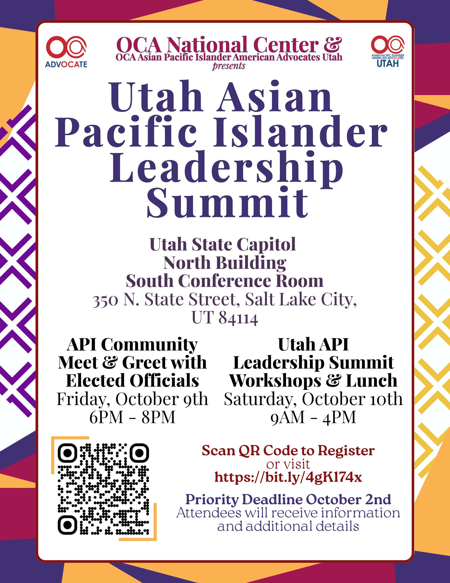 Utah Asian Pacific Islander Leadership Summit