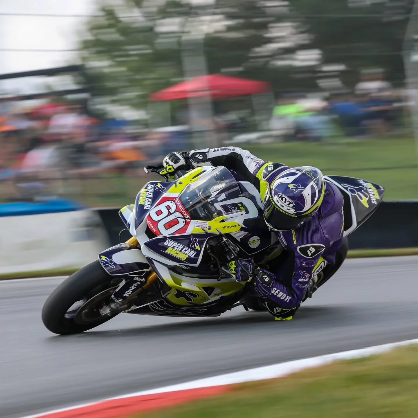 Avoided all the carnage &amp; ended up P4 in SBK Cup / P13 overall for Superbike Race 2 yesterday! 

Not the podium we wanted but a solid result nonetheless. Big thanks to my crew for giving me a great package this weekend. It wasnt easy with the wea