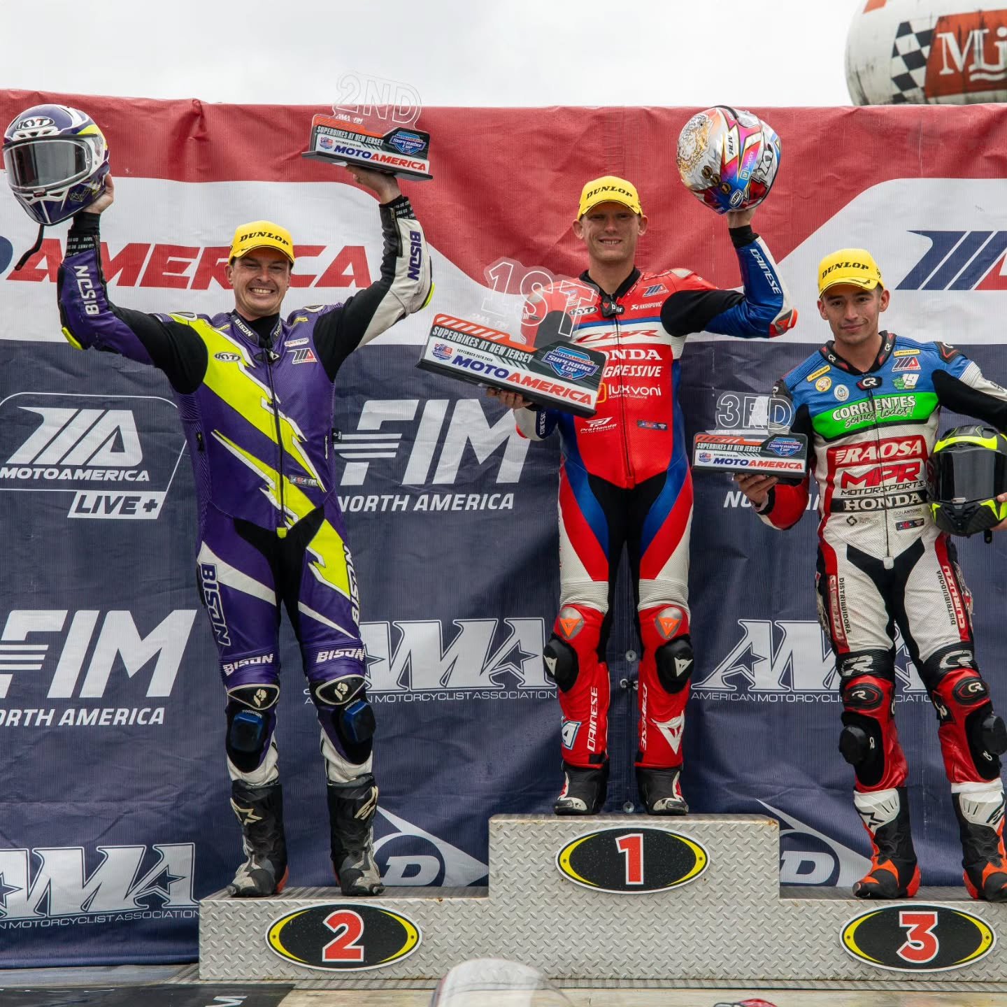 P2 in SBK Cup Race 1 yesterday! Led almost the entire race too! (Our first time leading a lap) @danilolewis_94 tried to pass me with 3 corners to go and crashed right in front of me. I had to run a little wide to avoid him, giving @andrew_lee14 the o