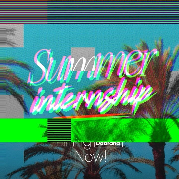 Llego el verano 🌴 y con eso nuevas oportunidades 🔥
Dabrand Summer Internship now open. Todos los detalles en el post 👀