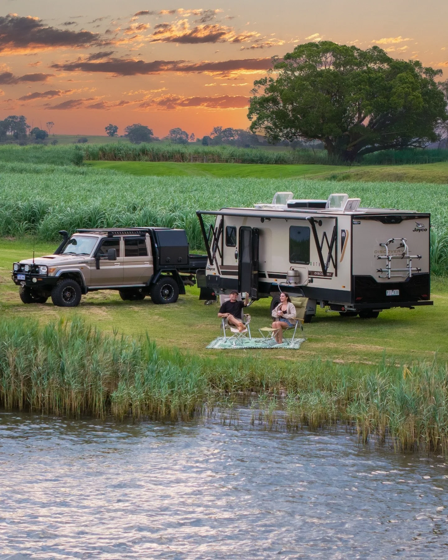 Goodbye February 👋🏼

Is it just us or did that just go by in the blink of an eye 🤯

A few moments from the month:
1: Finally came time to leave QLD after 4 months in the state 🥲 cheered ourselves up with this pretty little camp on the Clarence ri