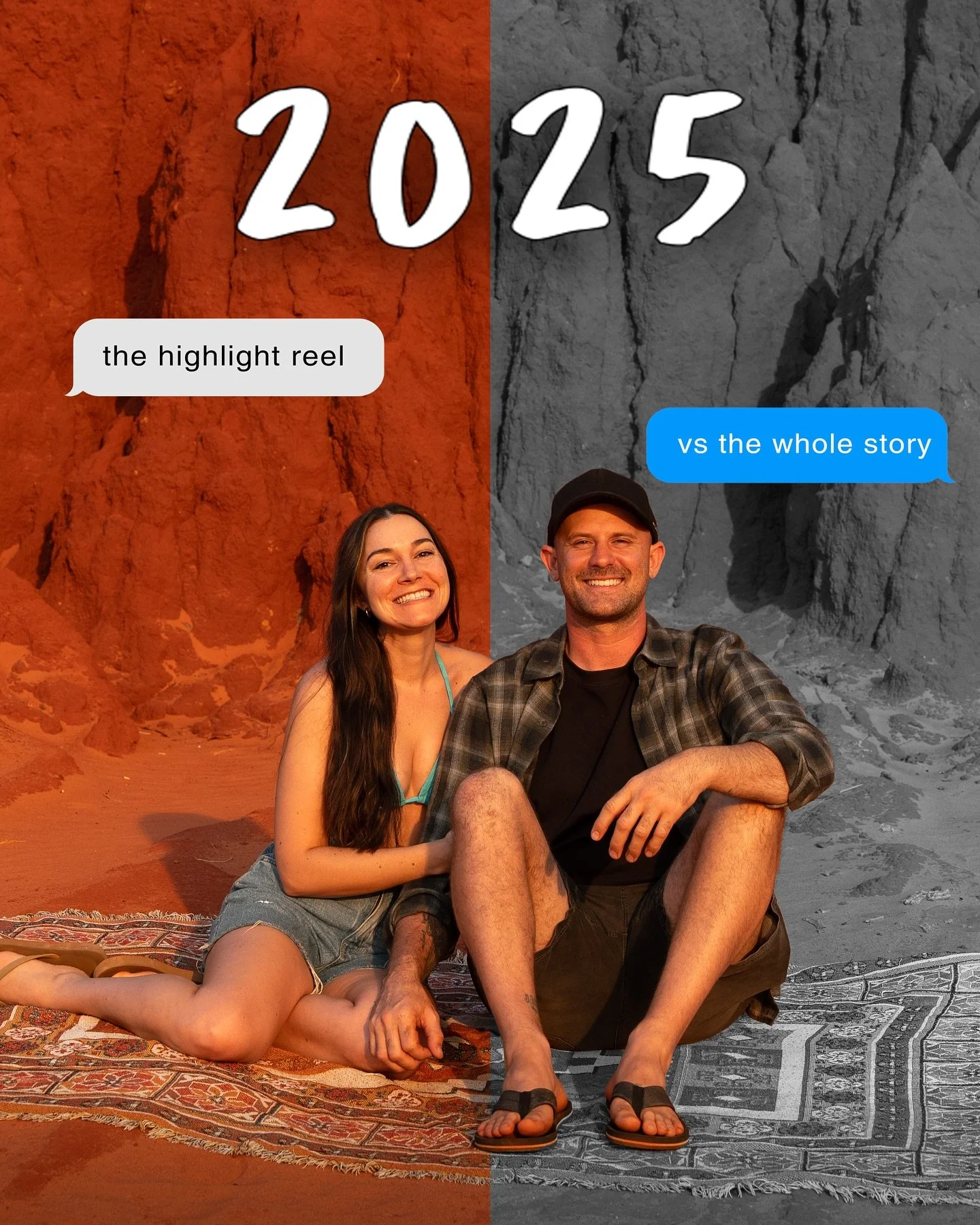 Debated posting this or just the usual highlight reel yearly wrap up 🫣 what would you rather see?

Don&rsquo;t get me wrong though, we had a year full of some AMAZING experiences and are forever grateful that we get to call ourselves content creator