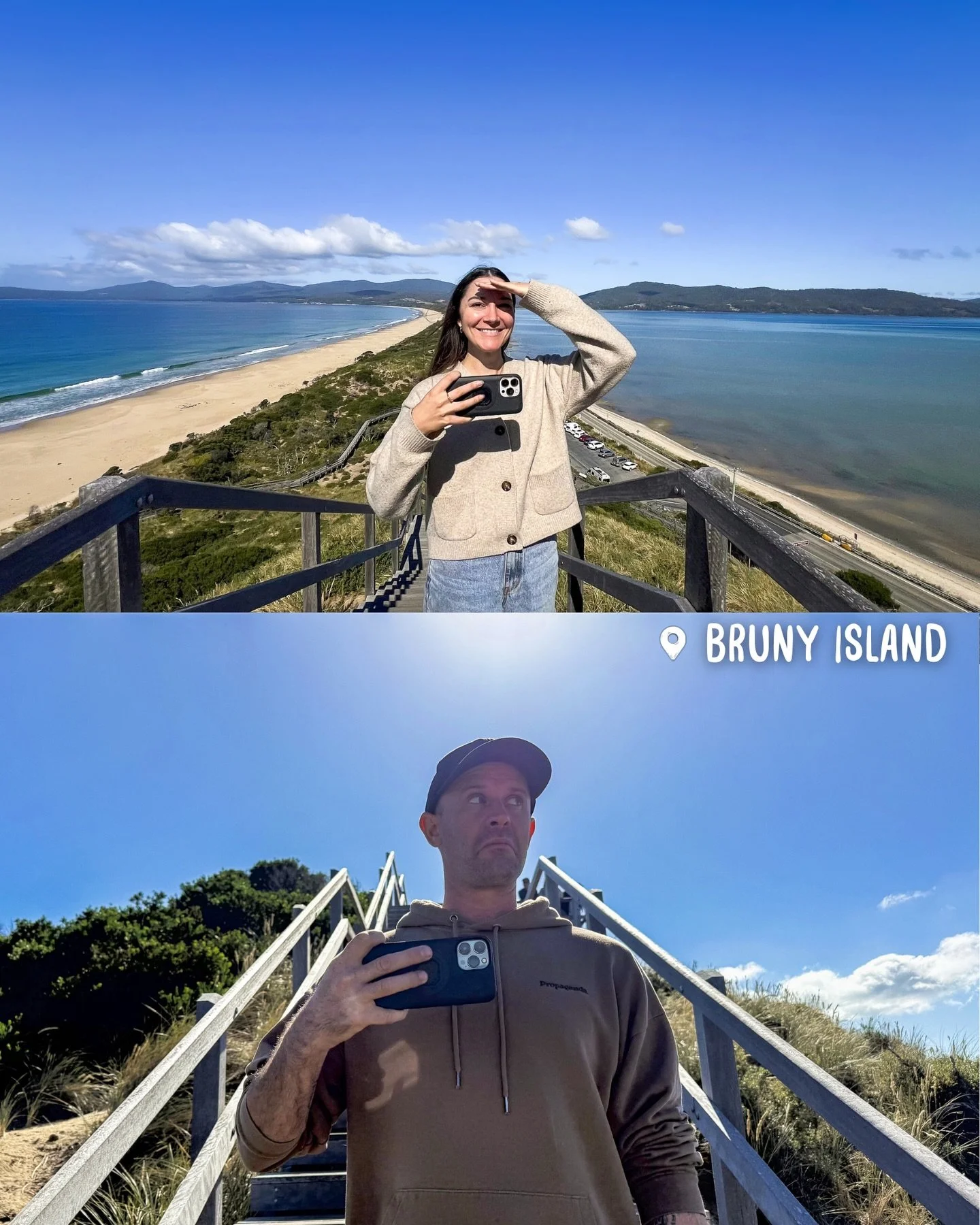 When you&rsquo;re having so much fun that you forget about your little trend and only end up with 5 photos 🤣 

But wowww Bruny Island is 100% worth the trip, especially if you&rsquo;re a foodie!

We basically did our own little self-guided food tour