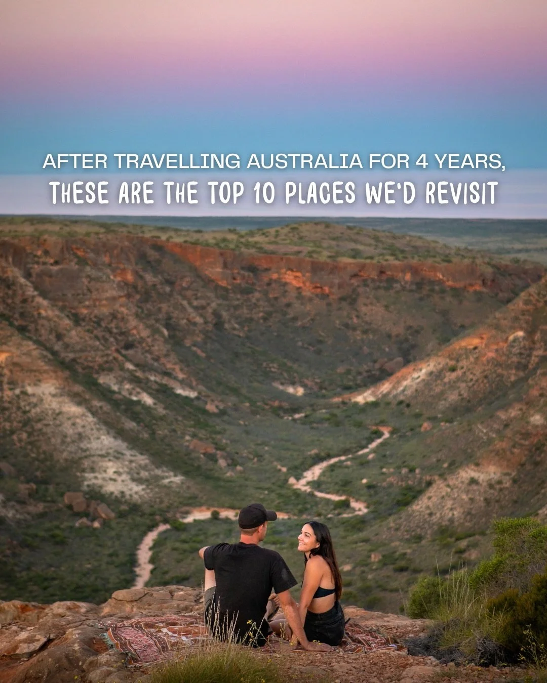 As another lap around Australia comes to an end, we&rsquo;ve realised that travels here never really feel finished. 

There&rsquo;s still SO MUCH we haven&rsquo;t seen, but these are the places that we&rsquo;d happily revisit again and again.

If you