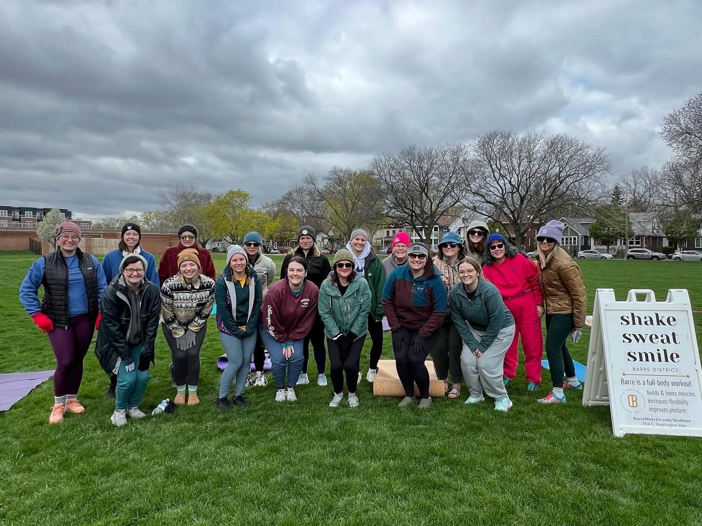 Happy Earth Day!! 🌎💚🌳Even though the &ldquo;Spring&rdquo; weather didn&rsquo;t pull through for us, we still had a fun morning yesterday with an outdoor class followed by a park clean up at Reynolds Park. 

Thank you to everyone who came out to cl