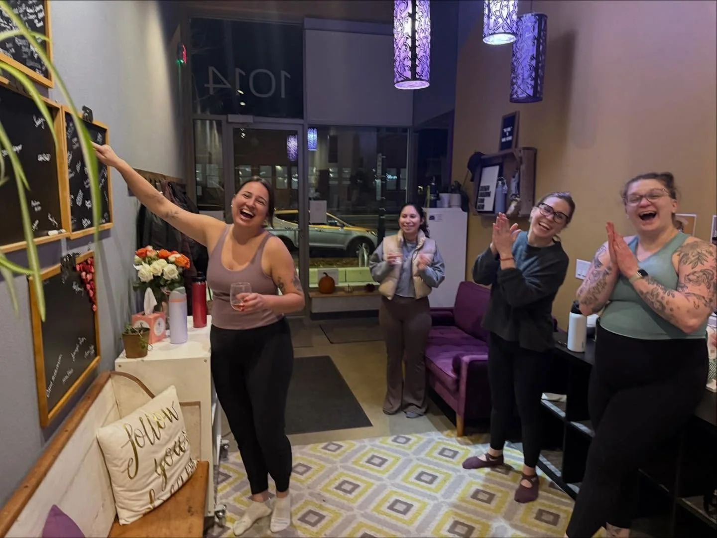 More congrats are in order, this time for our very own Claire for hitting 250 classes taken! 🎉💖

@claire_despain you are glowing! 🤩