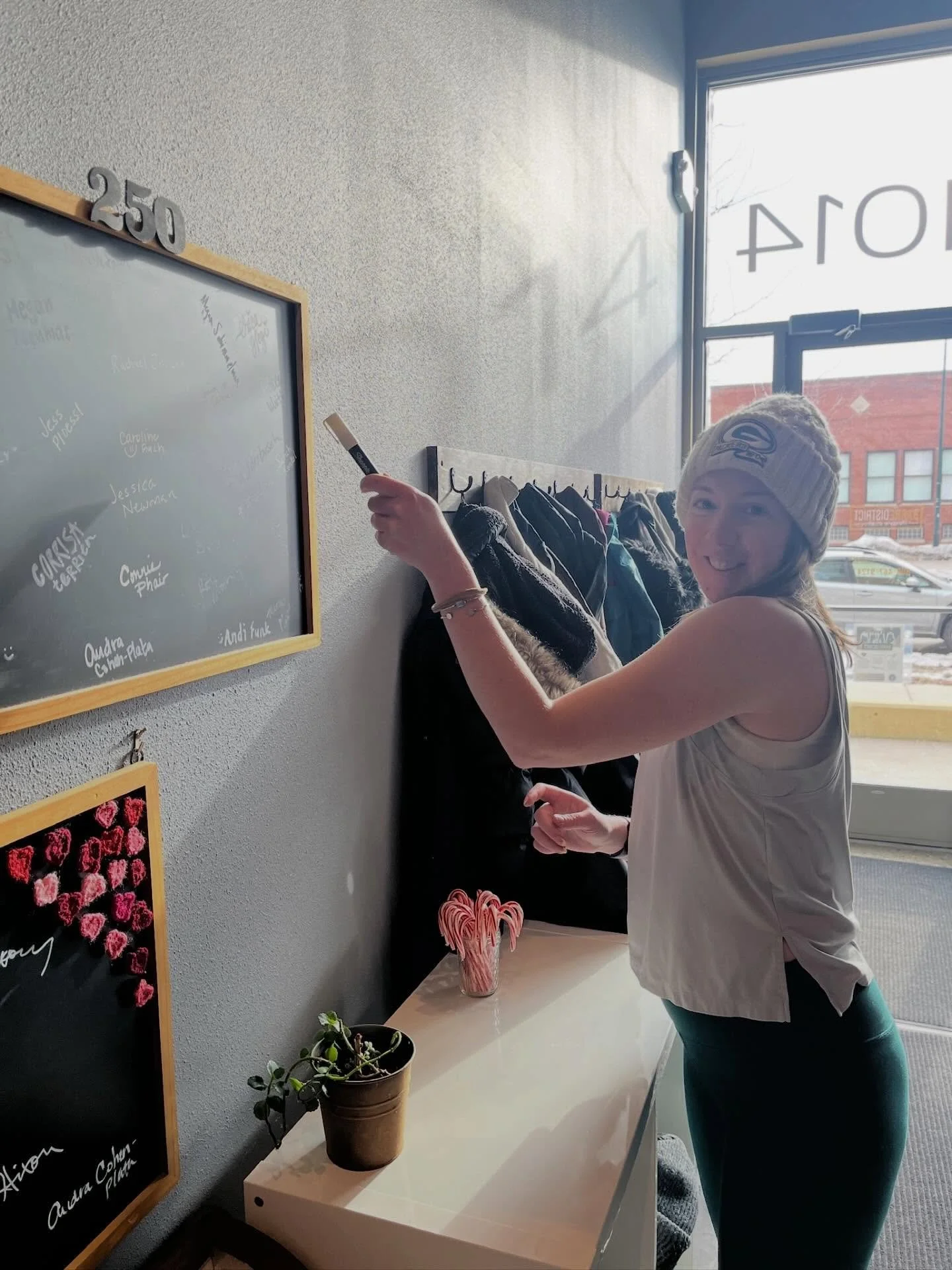 HOLY CONGRATULATIONS to MEGAN S‼️ Megan celebrated 250 classes on Saturday and we couldn&rsquo;t be more excited. Way to set your goals and make it happen! 🥳Give Megan some love in the comments! ❤️