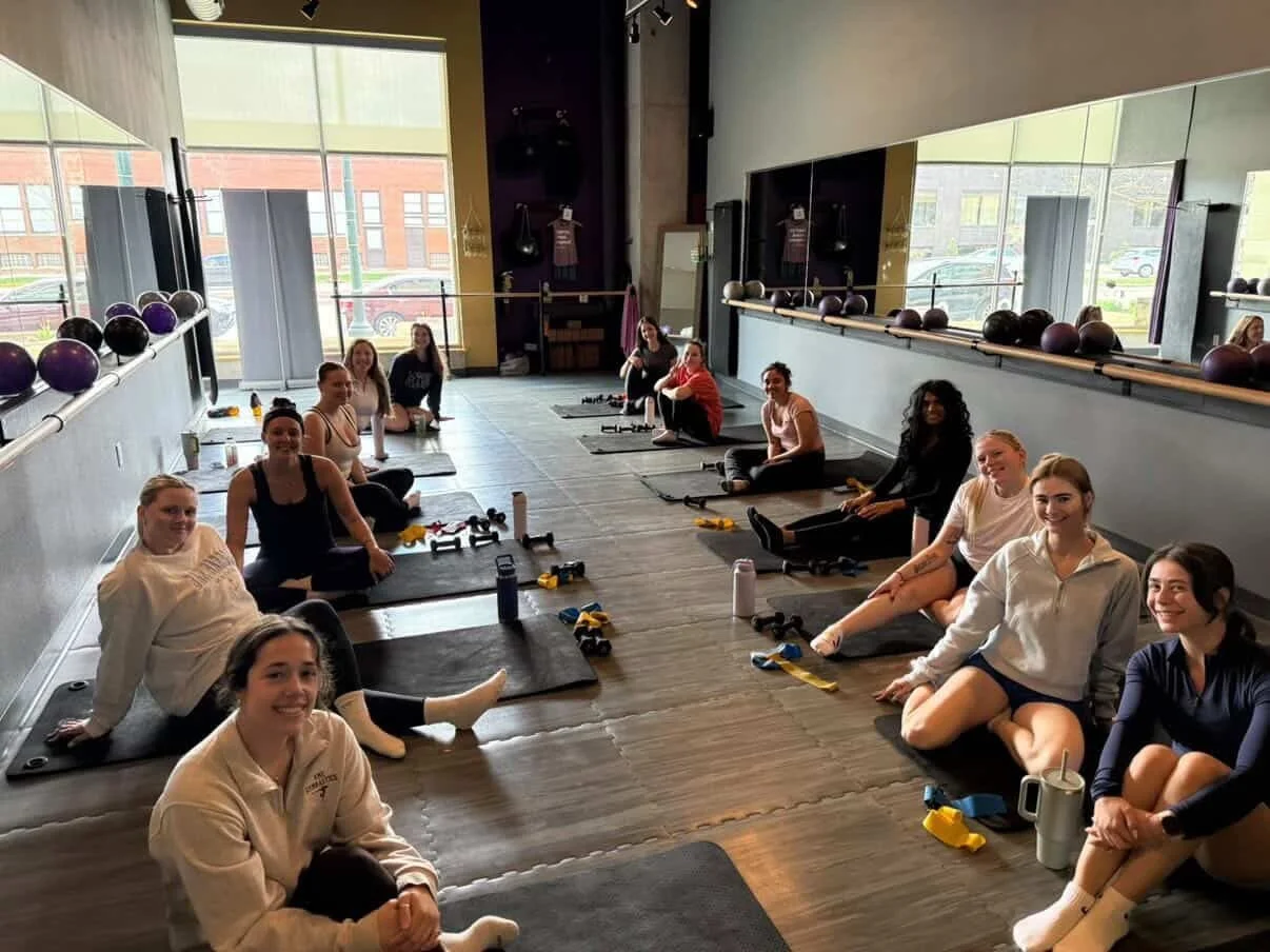 Love a studio full of friends- some familiar faces and some new to barre! 😍🫶 Thanks @forthegirls.msn choosing movement with us today. So fun!

Can&rsquo;t wait for next time!