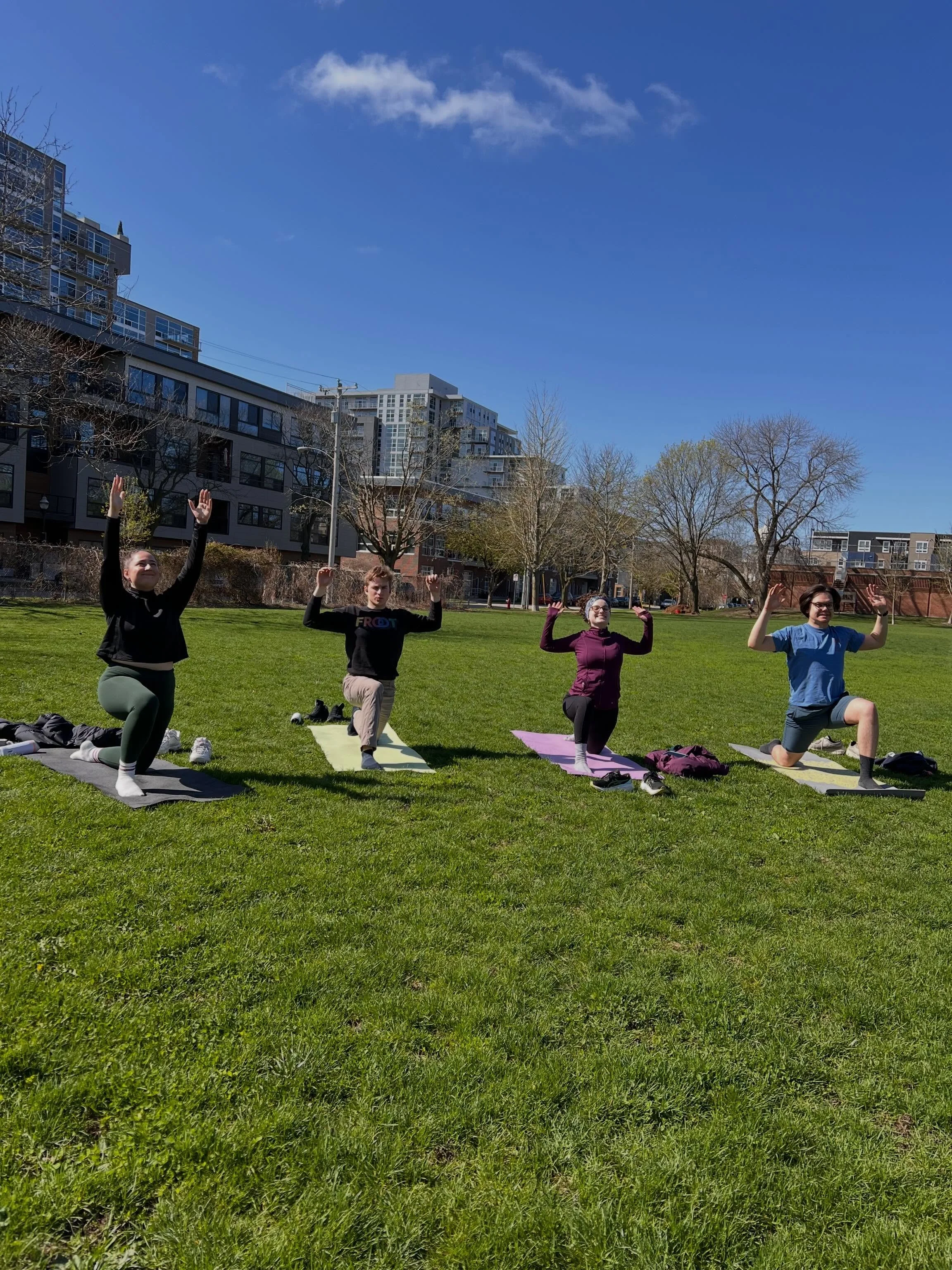 Earth Day Class and Clean up in the park is tomorrow! Weather is looking spot on! 🎉

Details 🌎🌳🌱
- 4/25 9am outdoor barre class 
- Meet at Reynold&rsquo;s Park- corner of Mifflin and Paterson
- Bring a yoga mat if you have one- we&rsquo;ll have s