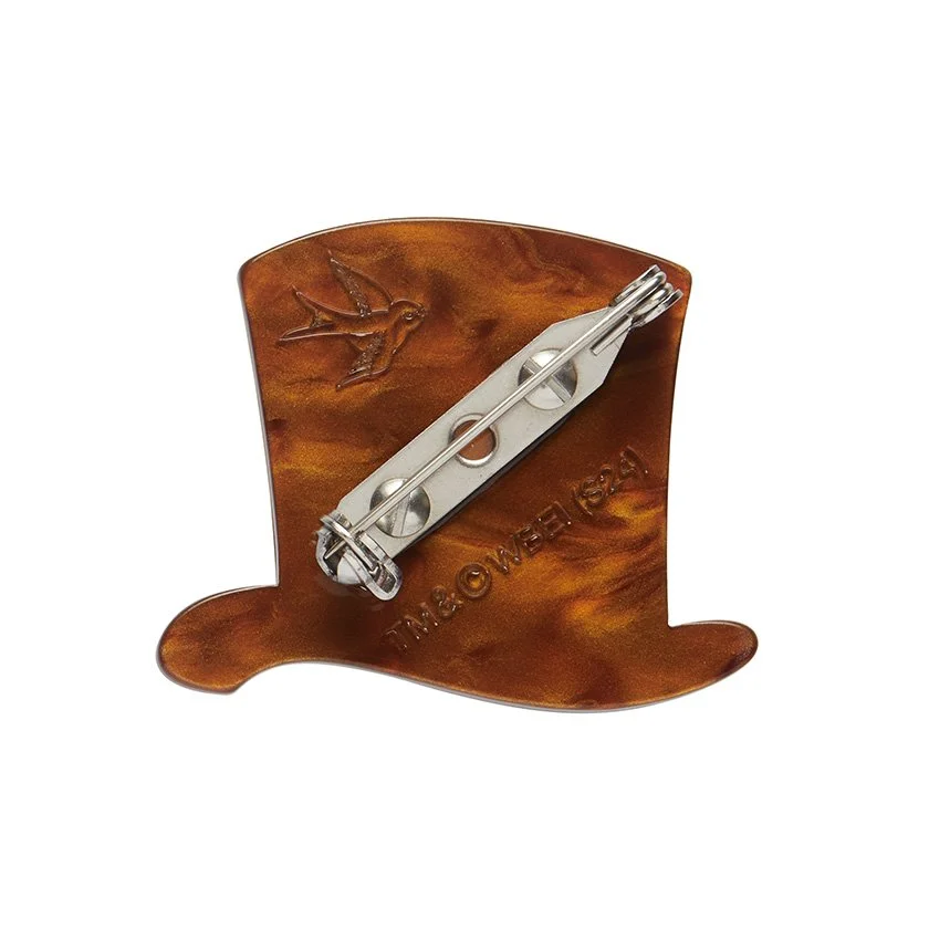 BHCQ117 Mr Wonka_s Hat Mini Brooch-2.jpg