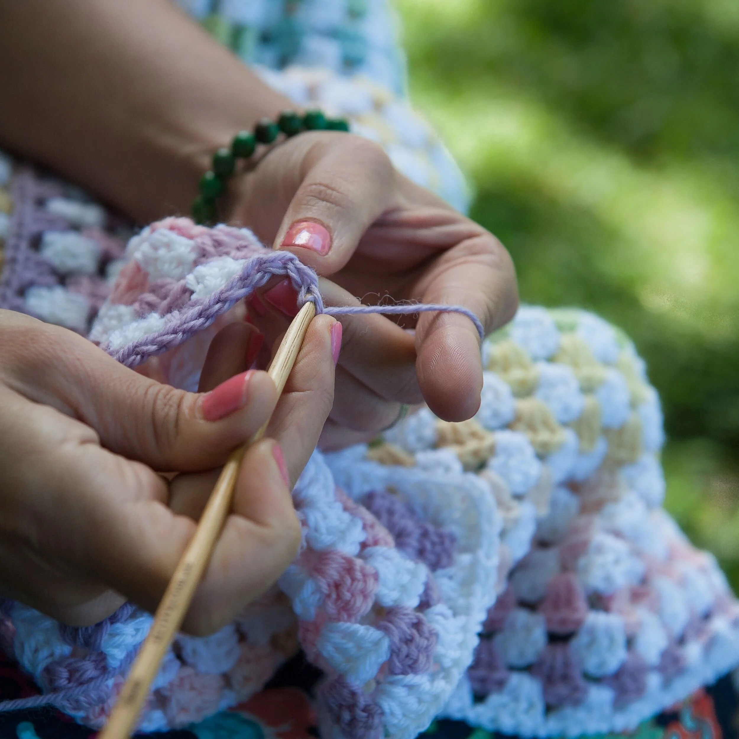 Learn to Crochet with Elizabeth Castle Part 1