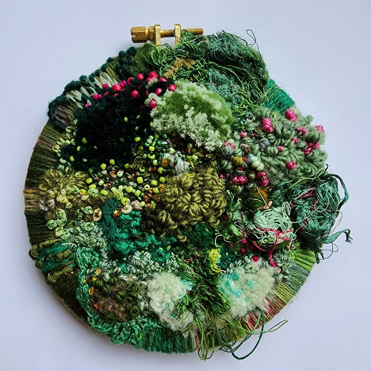 SOLD OUT Forest Moss - Natural Textures Stitch Workshop - 2 Days 29 & 30th April