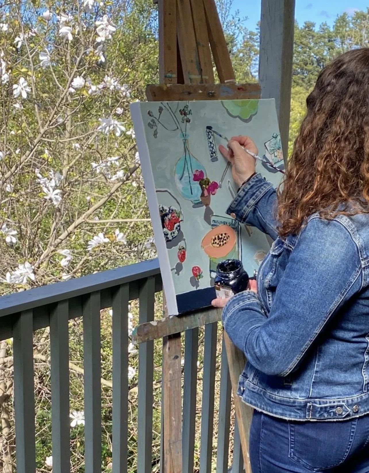 SOLD OUT Still Life in Acrylics for Beginners with Kate Vella 28 May 12pm
