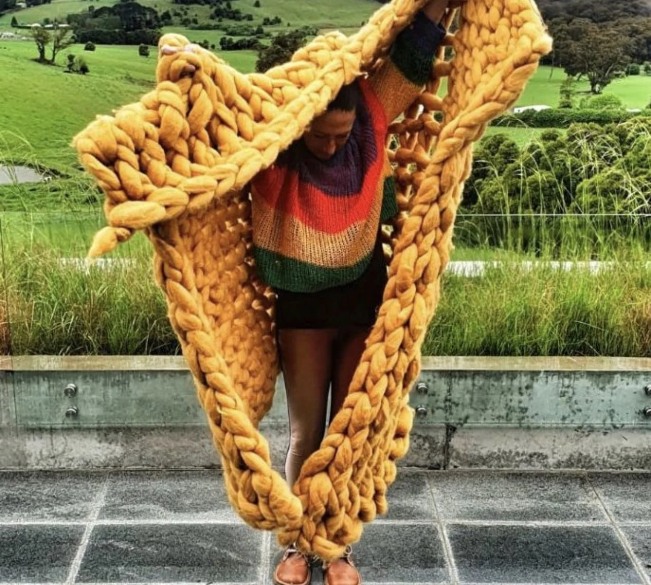 SOLD OUT Arm Knitting with Natalie 20th August 2.30pm
