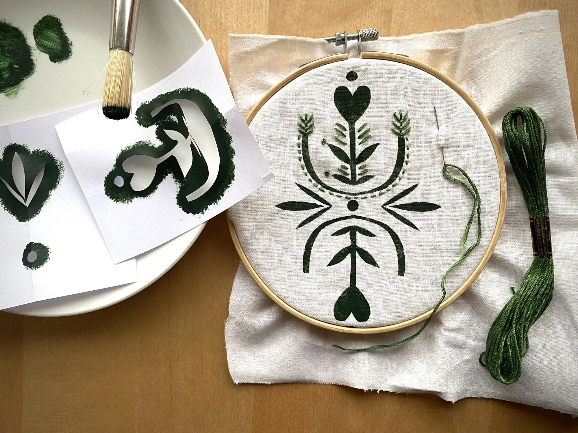Cut - Paint - Stitch with Kasia Jacquot 2 Days 10/11th October