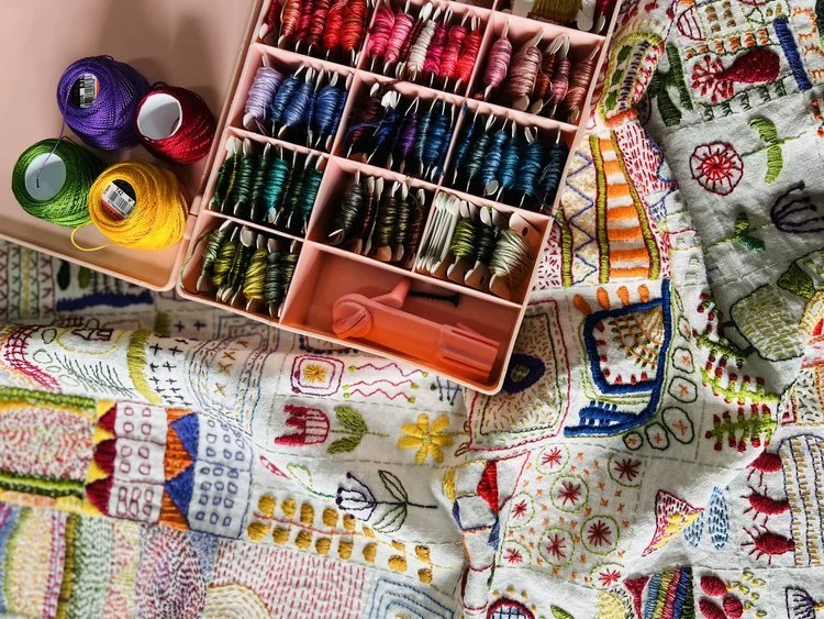 SOLD OUT - Doodle Embroidery with Annie Holcombe 20th Nov 10am til 4p
