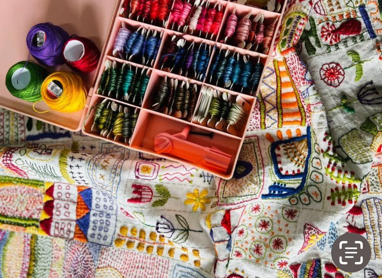 Doodle Embroidery with Annie Holcombe 19th March 10 til 4pm