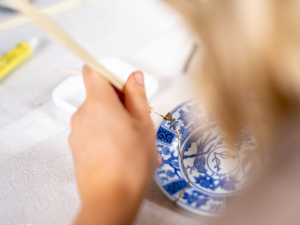 Art Kintsugi Introductory Workshop with Yoko Kawada 12th June 10am til 2.30pm