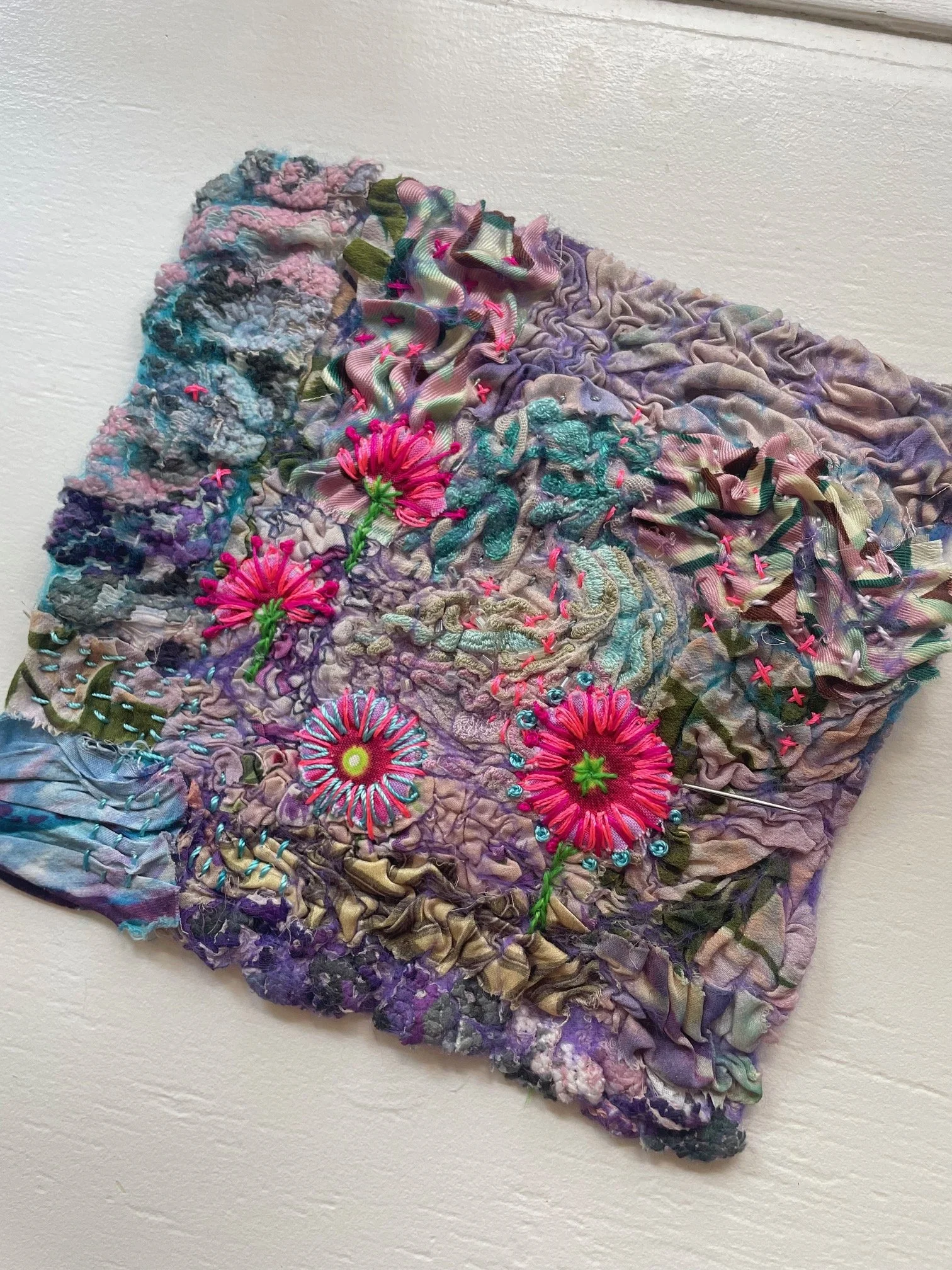 Nuno Felt and Stitch with Pauline Franklyn 17th & 18th June 10am til 4pm