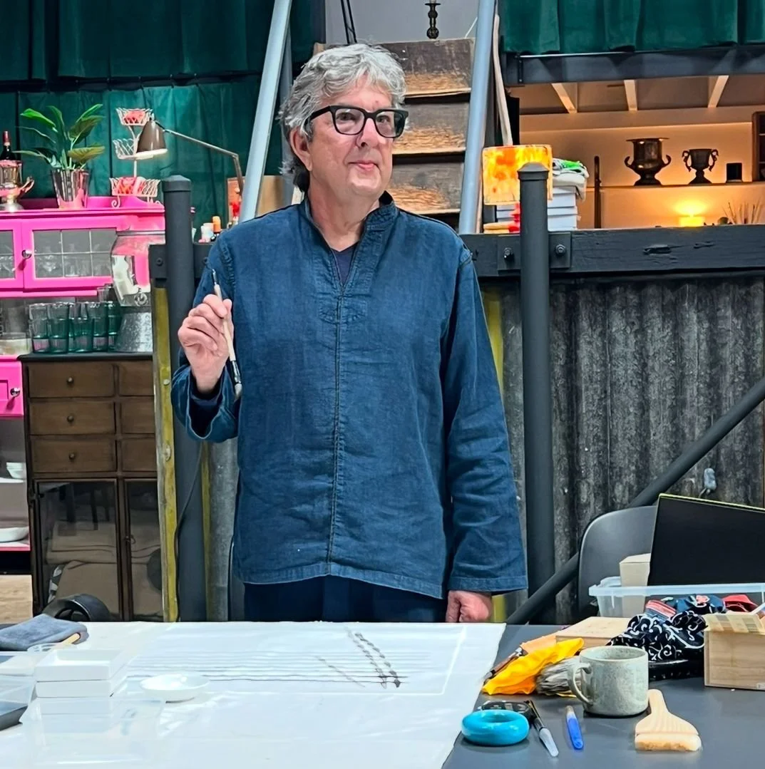 THE FOUR GENTLEMEN SUMI-E JAPANESE PAINTING WITH STEPHEN CARROLL 2nd MARCH 10AM TIL 4PM