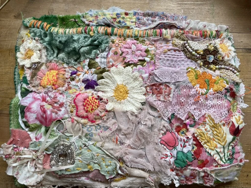 Kate in The Nest - Favourite Things Slow Stitch Workshop - 22nd Feb 11 til 5pm