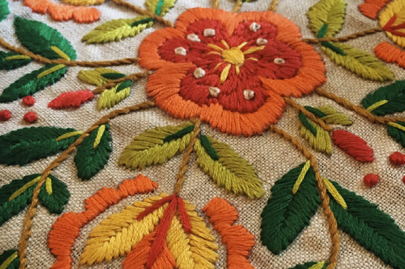 Mastering the Satin Stitch with Kasia Jacquot - 11th September - 10 til 4pm