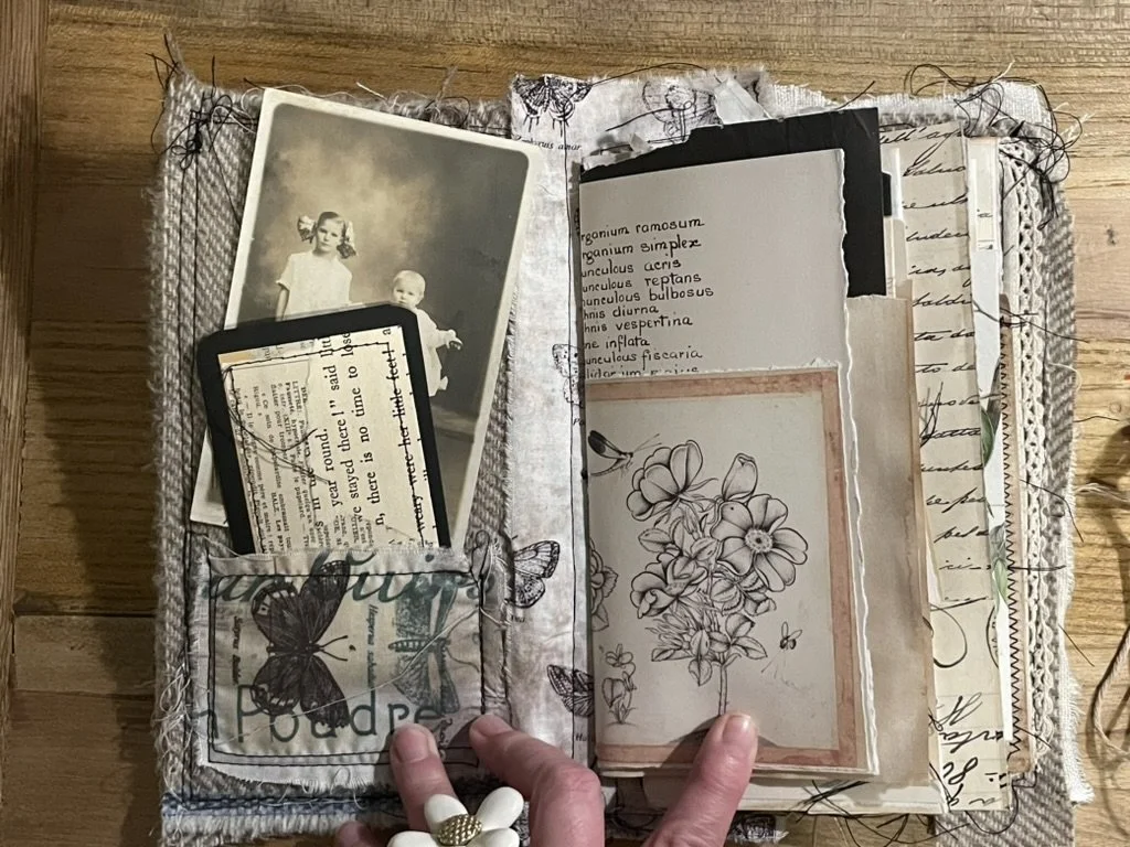 Junk Journal 101: Make your own Journal with Kate in the Nest Saturday 27th June 10 til 4pm