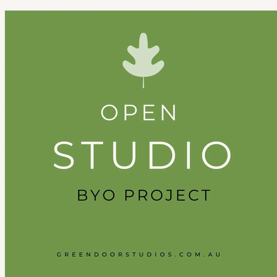 Open Studio 4th August  9am til 1pm