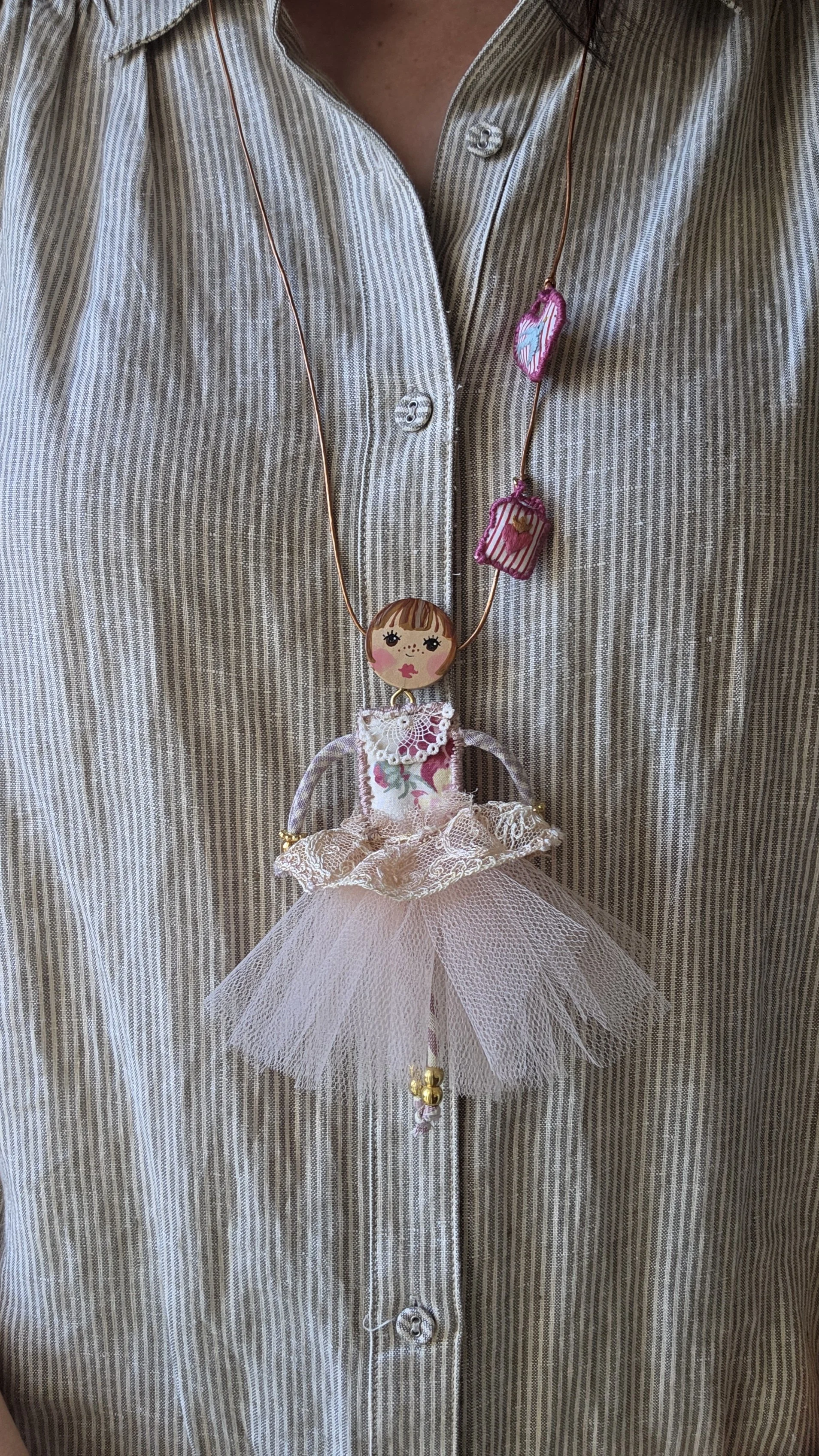 The Keepers: Cloth Doll Necklace workshop with Anna Victoria Fri 5th March 2027