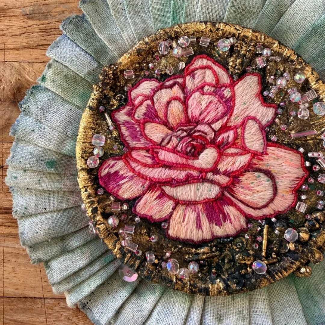 Fleur Woods Three Day Stitched Floral Rosette  Friday 7th, Saturday 8th, Sunday 9th May 2027