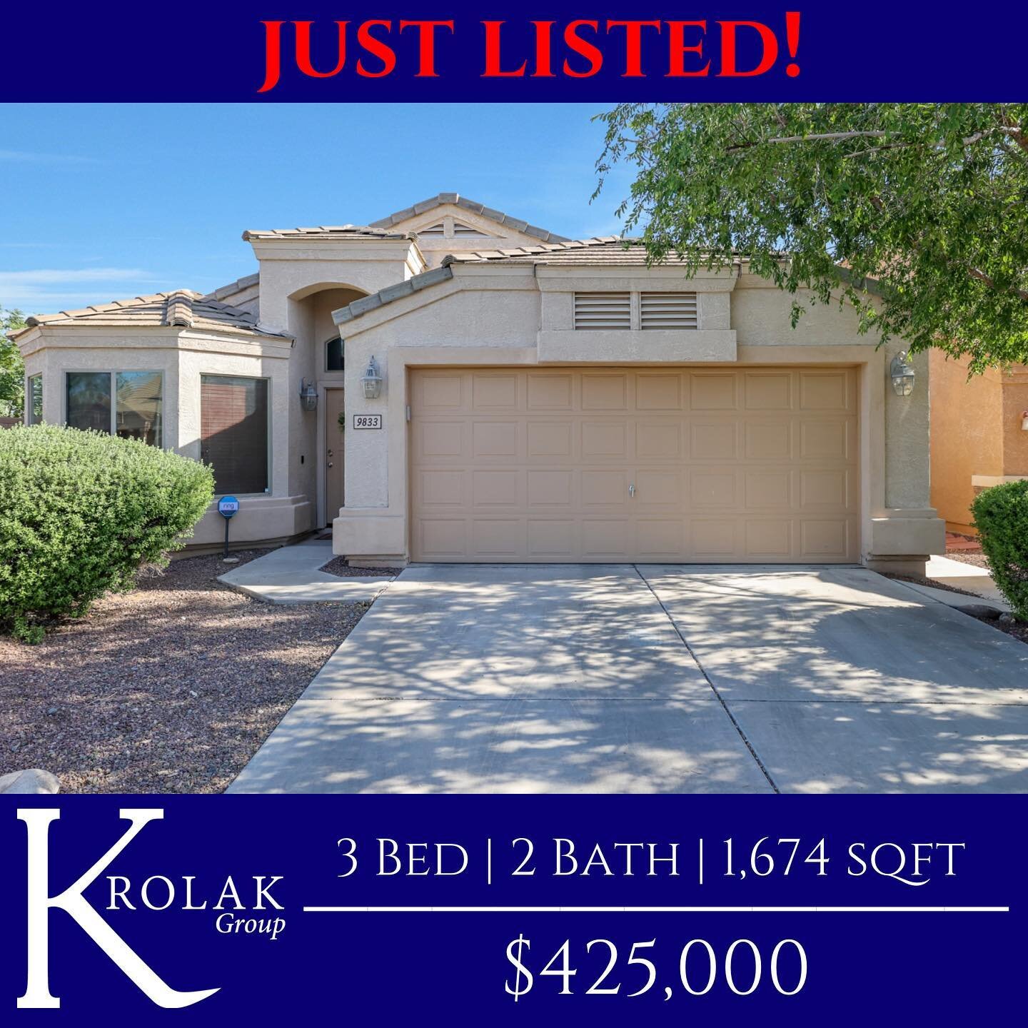 Our newest listing just hit the market! Join us today for an open house 1:30-4:30 PM 🏡 

Welcome to this beautiful single-story home located in the desirable Camino A Lago neighborhood. Recently updated with a fresh coat of interior paint and brand 